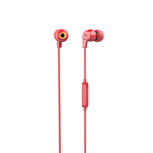 INFINITY ZIP 100 - Red - In-Ear Wired Headphones - Front