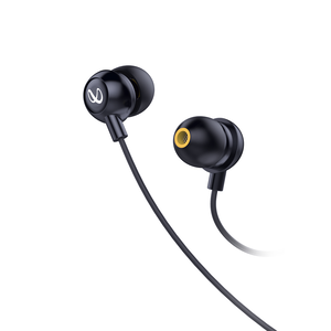 INFINITY ZIP 20 - Black - In-Ear Wired Headphones - Front