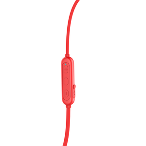 INFINITY GLIDE 105 - Red - In-Ear Wireless Headphones - Left