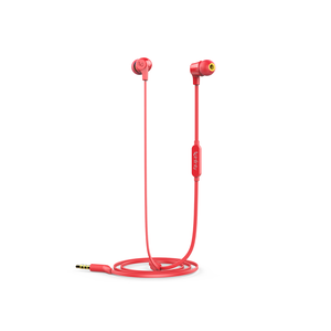 INFINITY ZIP 100 - Red - In-Ear Wired Headphones - Left