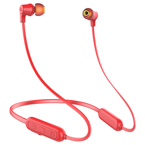 INFINITY GLIDE N100 - Red - In-Ear Ultra Light Neckband - Front