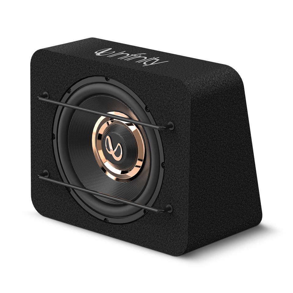 Primus 1270B - Black - Sealed slim enclosure with 12" (300mm) subwoofer - Hero