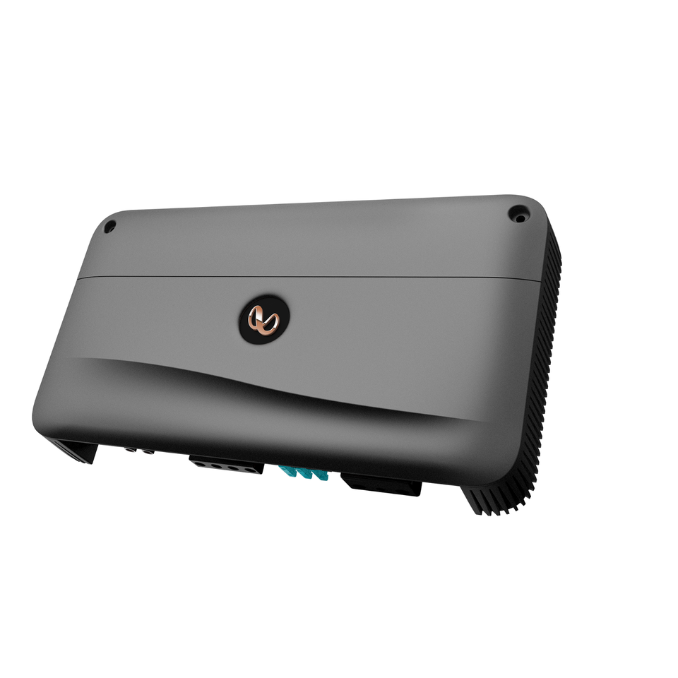 Reference 10001A - Black - High performance mono subwoofer car amplifier - Hero