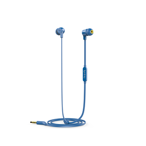 INFINITY ZIP 100 - Blue - In-Ear Wired Headphones - Back
