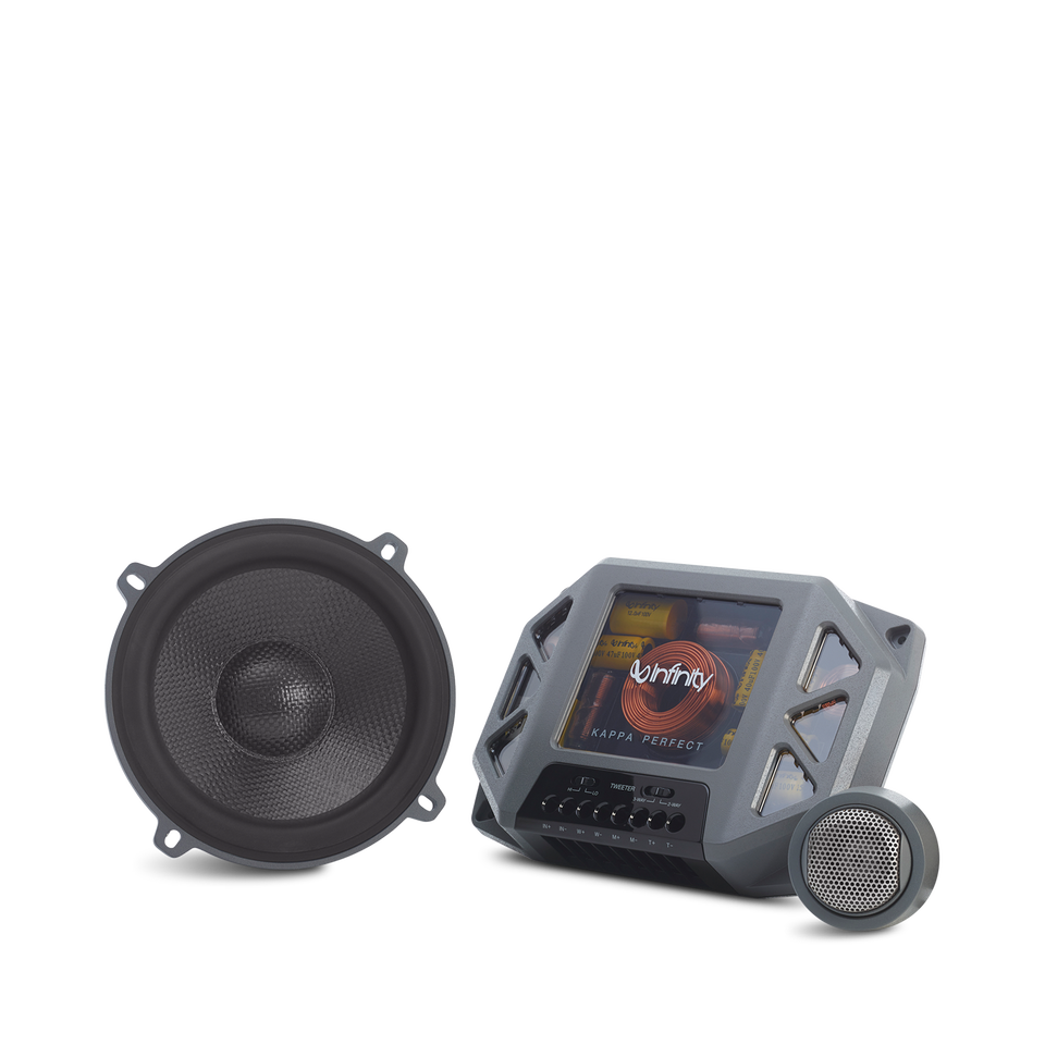 Perfect 600 - Black - 6-1/2" (165mm) extreme-performance 2-way component system - Hero