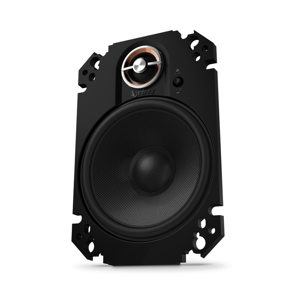 KAPPA 64CFX - Black - 4" x 6" two-way car audio plate multi-element - Hero