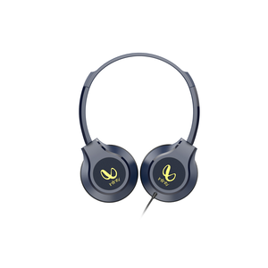 INFINITY ZIP 500 - Blue - On-Ear Wired Headphones - Left