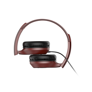INFINITY ZIP 500 - Red - On-Ear Wired Headphones - Back